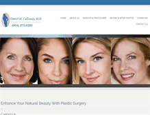 Tablet Screenshot of callowaymd.com